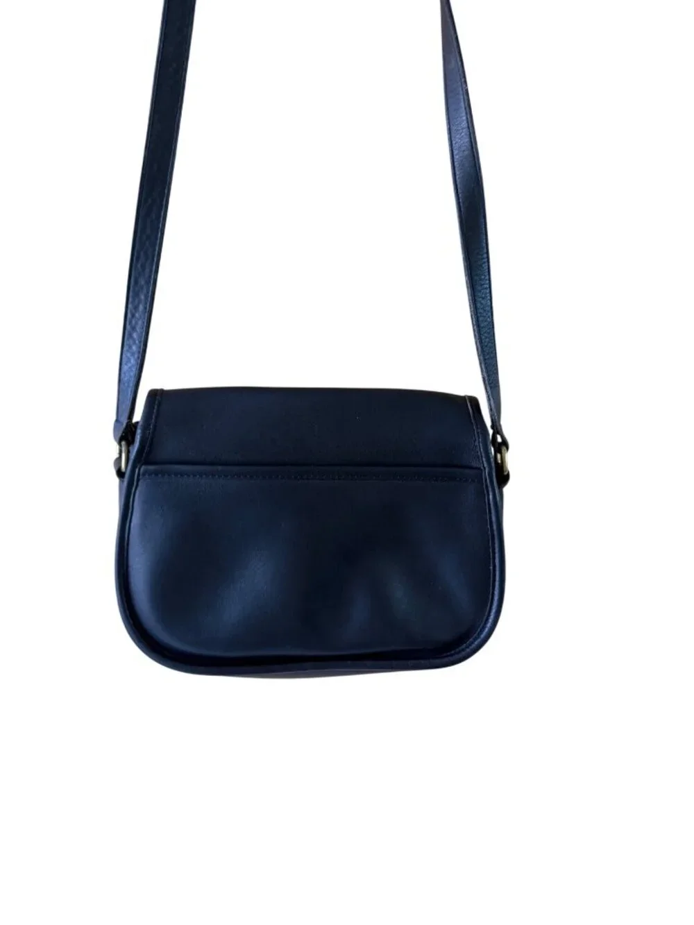 Coach Womens Prairie Bag Black Glove-tanned Leather Turnlock Closure 9954 Vintag - Picture 15 of 16